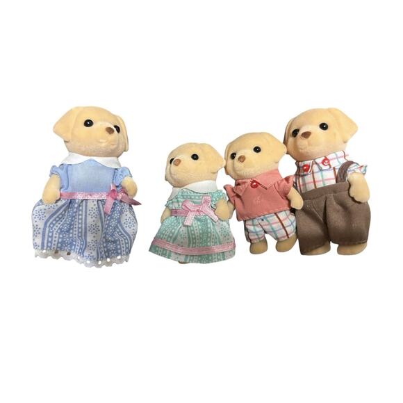 Lot Of Vintage Calico Critters Lab Dog Koala Bear 21 In Total Excellent Conditio - Picture 3 of 6